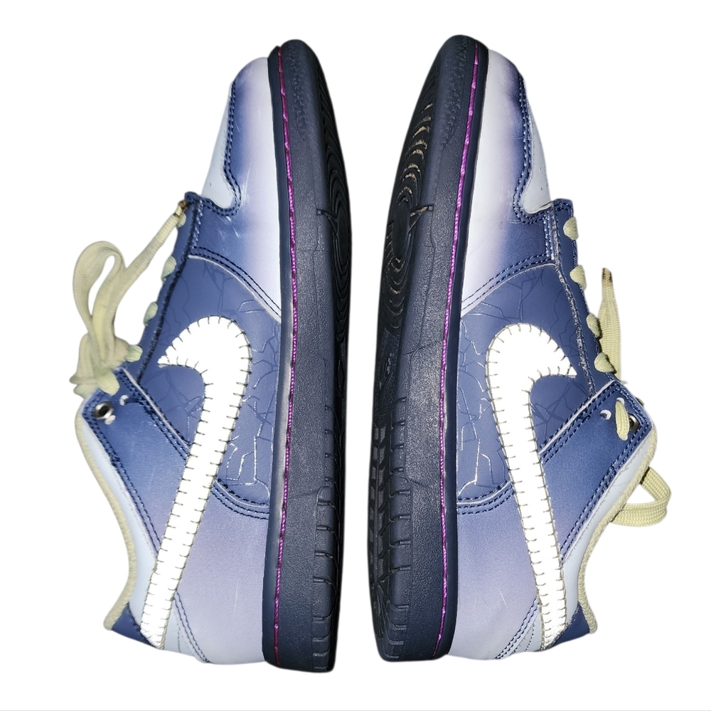👟Boys Size 2 Nike Dunk Lows Halloween Edition👟 - Picture 3 of 7